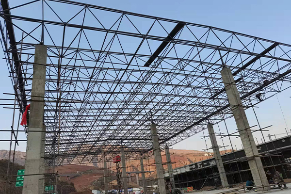 北碚钢结构网架图片